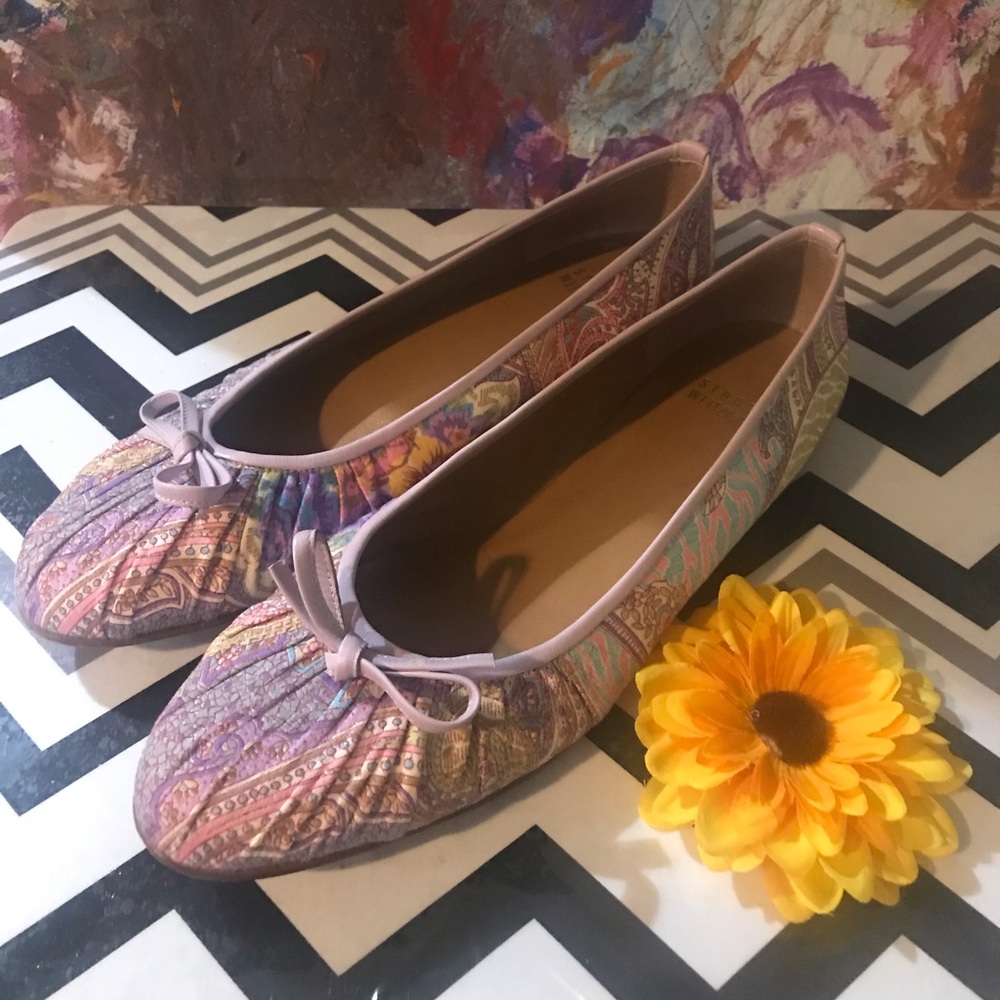 Stuart Weitzman Paisley Flats